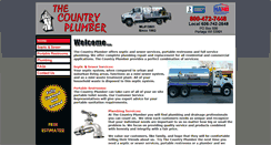 Desktop Screenshot of countryplumber.com